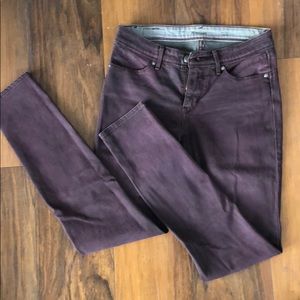Purple Levi’s Skinny Jeans
